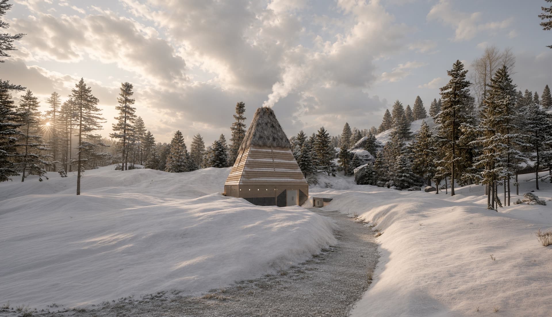 NEW SMOKEHOUSE — 1