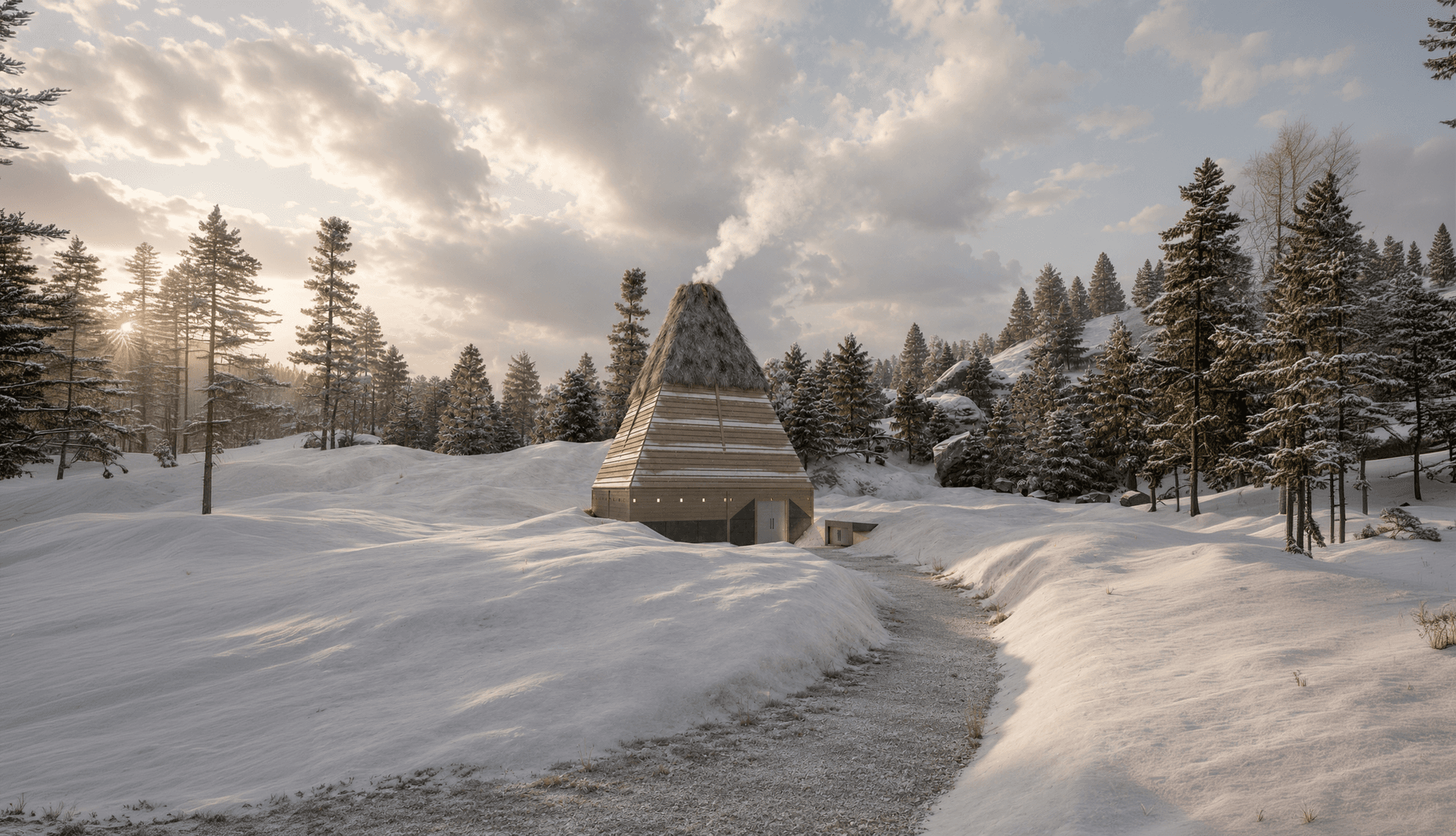 NEW SMOKEHOUSE — 1